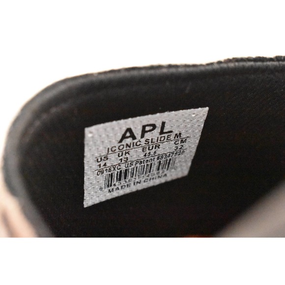 APL Iconic Leopard Faux Fur Animal Print Slides Mens Sandals Size 14 - Picture 2 of 4